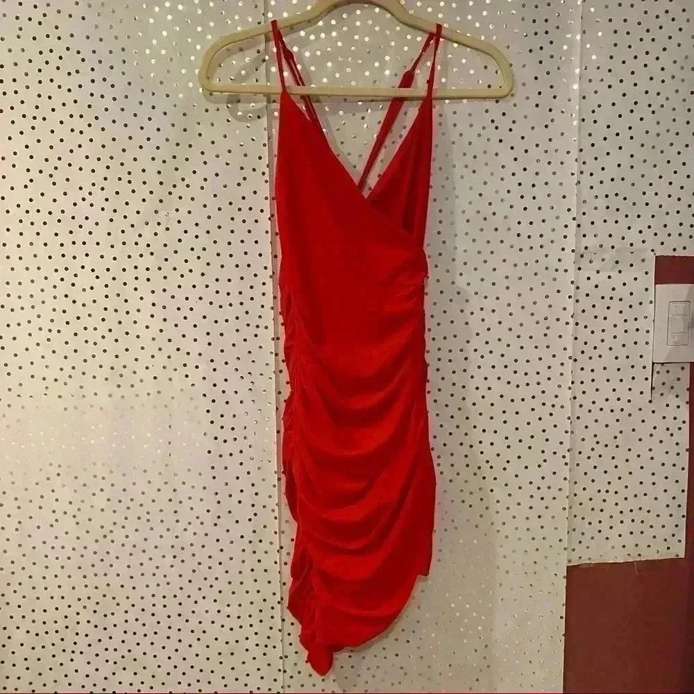 Tiger Mist Red Dress - Picture 1 of 7